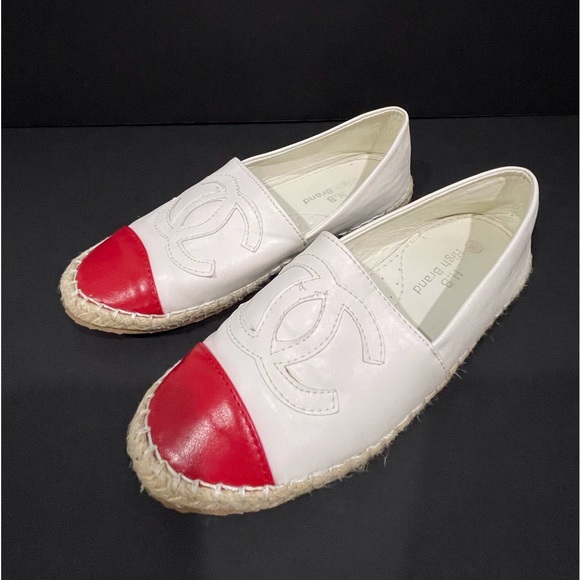 H.B High Brand Flat Slip On Braided Espadrille Shoes Womens Sz 38/US 7 - Picture 2 of 12